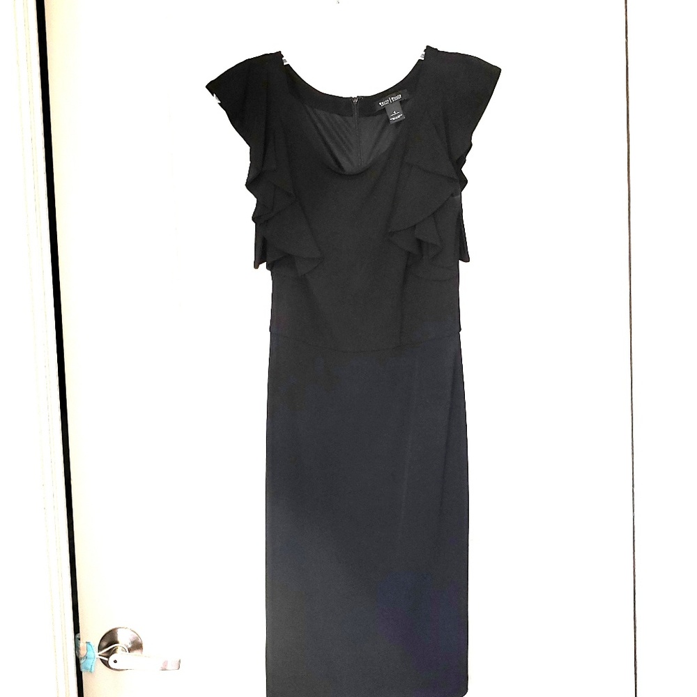 LBD, great condition, ruffles over shoulders